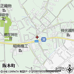 大阪府和泉市東阪本町364周辺の地図