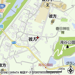 大阪府富田林市彼方448周辺の地図