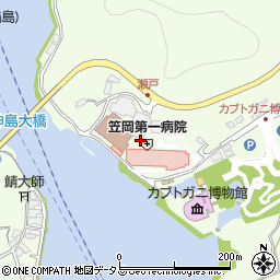 岡山県笠岡市横島1945周辺の地図