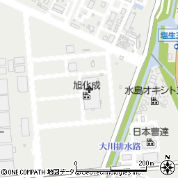 旭化成株式会社　水島製造所・企画管理部・物流グループ海運周辺の地図