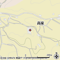 奈良県桜井市高家817周辺の地図