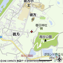 大阪府富田林市彼方304周辺の地図
