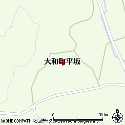 広島県三原市大和町平坂周辺の地図