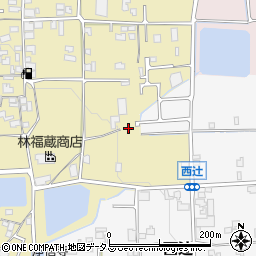 奈良県葛城市林堂24周辺の地図