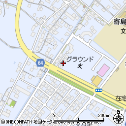 岡山県浅口市寄島町7555-30周辺の地図