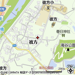 大阪府富田林市彼方444周辺の地図