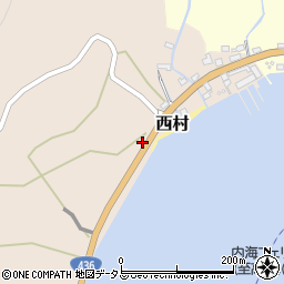 香川県小豆郡小豆島町西村甲-52周辺の地図