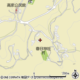 奈良県桜井市高家467周辺の地図