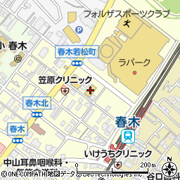 やまや岸和田春木店周辺の地図