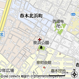大阪府岸和田市春木南浜町8-3周辺の地図