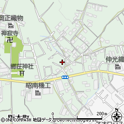 大阪府和泉市東阪本町323-2周辺の地図