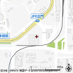 ＪＦＥスチール株式会社　西日本製鉄所・工程部・労担事務周辺の地図