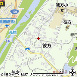 大阪府富田林市彼方439周辺の地図