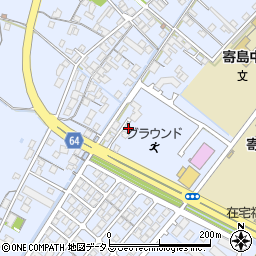 岡山県浅口市寄島町7555-26周辺の地図