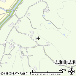 広島県東広島市志和町志和西309周辺の地図