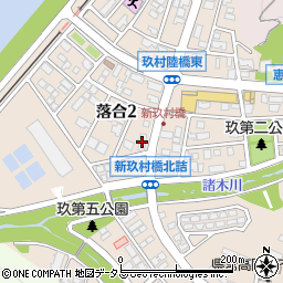 セブンイレブン広島落合２丁目店周辺の地図