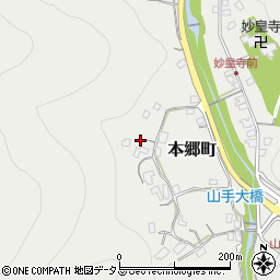 広島県福山市本郷町647周辺の地図
