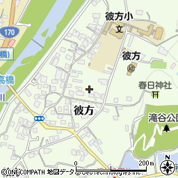 〒584-0058 大阪府富田林市彼方の地図