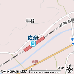 三重県多気郡多気町平谷989-1周辺の地図