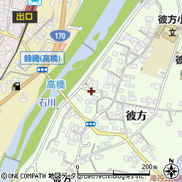 大阪府富田林市彼方494周辺の地図