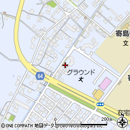 岡山県浅口市寄島町7555-8周辺の地図