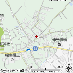 大阪府和泉市東阪本町338-3周辺の地図