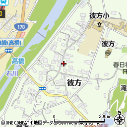 大阪府富田林市彼方436周辺の地図