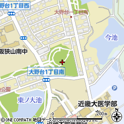 第４公園周辺の地図