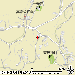 奈良県桜井市高家2033周辺の地図
