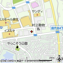 ファミリーマート泉北敷物団地店周辺の地図