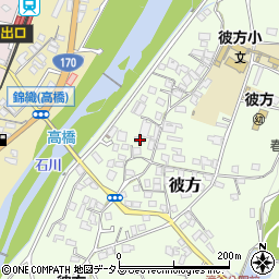 大阪府富田林市彼方497周辺の地図