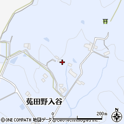奈良県宇陀市菟田野入谷156周辺の地図