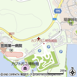 岡山県笠岡市横島1874周辺の地図