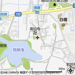奈良県橿原市鳥屋町14周辺の地図