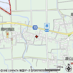 松屋商店周辺の地図