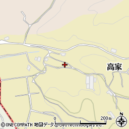 奈良県桜井市高家803周辺の地図