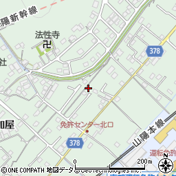広島県福山市津之郷町加屋153周辺の地図