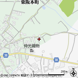 大阪府和泉市東阪本町13-15周辺の地図