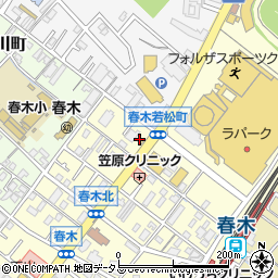 松屋 春木店周辺の地図