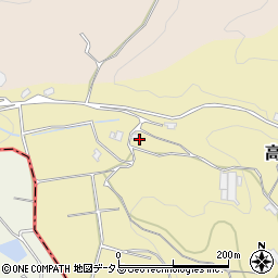 奈良県桜井市高家777周辺の地図