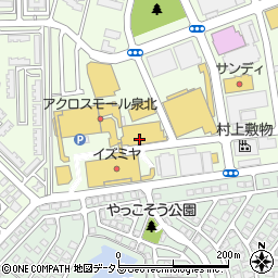 鶴橋風月 クロスモール店周辺の地図