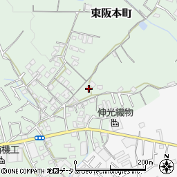 大阪府和泉市東阪本町112-1周辺の地図
