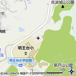 明王台浄化センター周辺の地図
