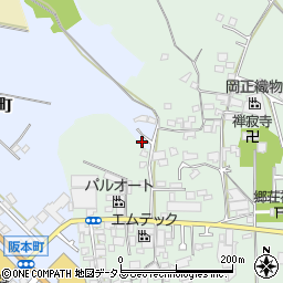 大阪府和泉市芦部町336周辺の地図