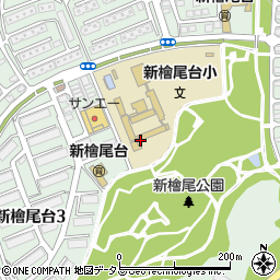 大阪府堺市南区新檜尾台周辺の地図