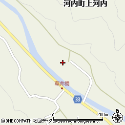 広島県東広島市河内町上河内397周辺の地図