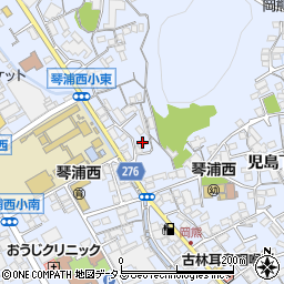 岡山県倉敷市児島下の町6丁目1周辺の地図