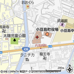 小豆島町役場　介護保険施設介護老人保健施設うちのみ周辺の地図