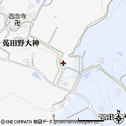 奈良県宇陀市菟田野大神182周辺の地図