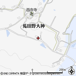 奈良県宇陀市菟田野大神209周辺の地図